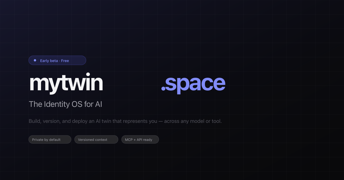 My Twin Space Screenshot
